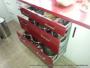 cocina naranjo de bulnes