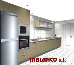 Diseño de cocina para cliente Cocinas Jablanco