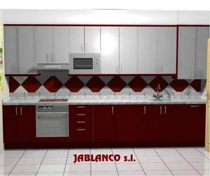 Diseño de cocina para cliente Cocinas Jablanco